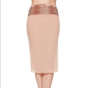 NWT La Perla Tulle Nervures Skirt